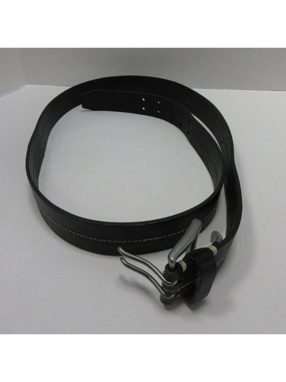 Banana Republic Belt 46 Genuine Leather Double Prong Buckle Casual